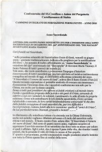 Cammino integrato di formazione permanente Cammino integrato di formazione permanente